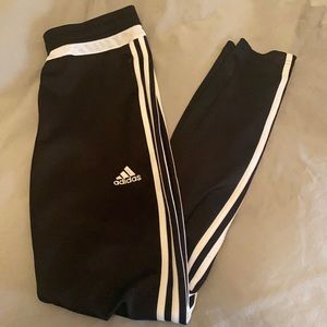 Adidas track pants with pockets